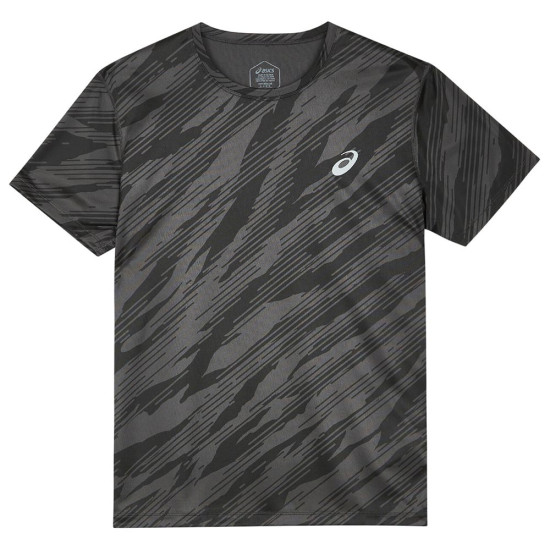 Asics Ανδρική κοντομάνικη μπλούζα Core All Over Print SS Top